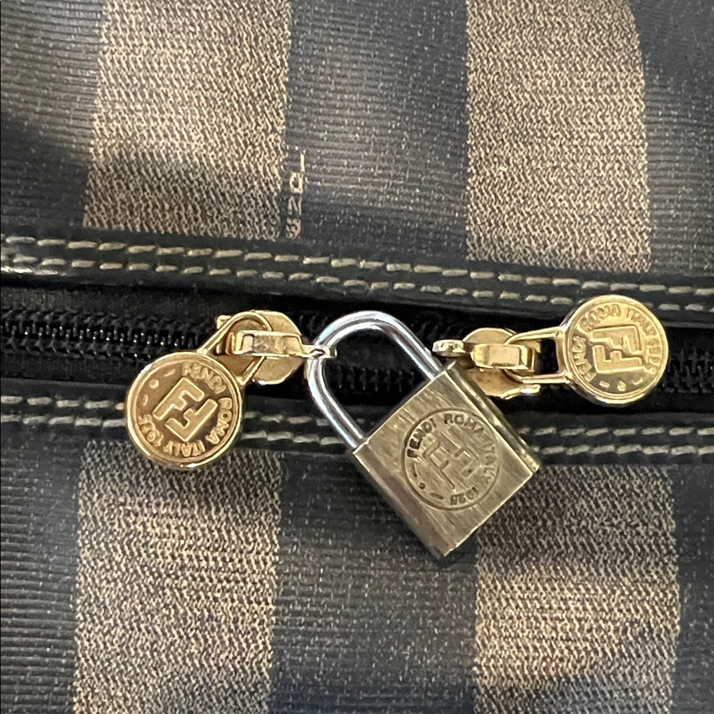 Fendi Vintage Pequin Duffle Bag - Picture 11 of 16